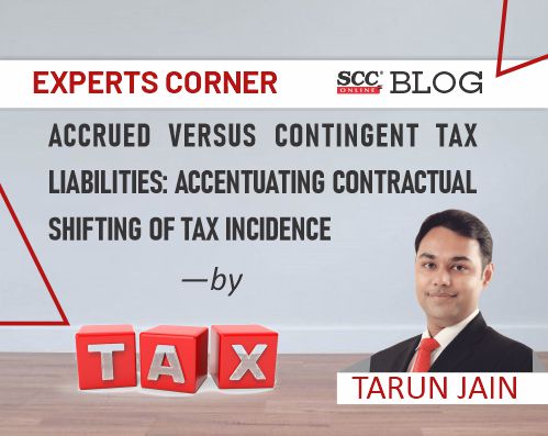 Shifting of Tax Incidence