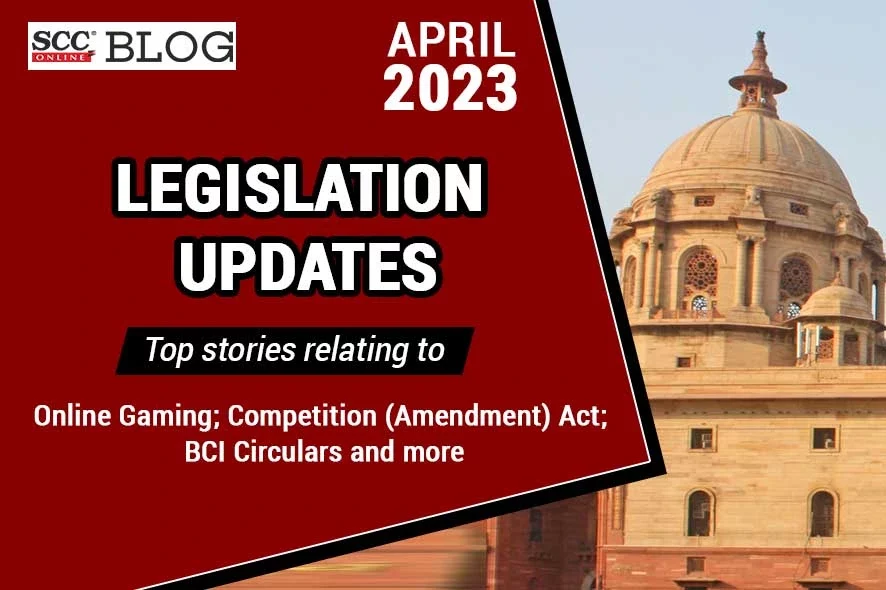 legislation april 2023