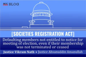 Societies Registration Act