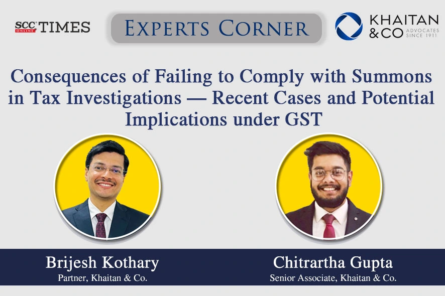 Summons in Tax Investigations